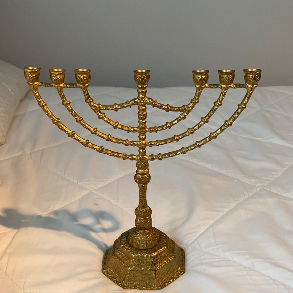 Real Brass candelabra